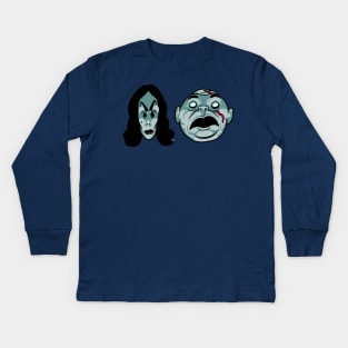 Plan 9 Ghouls Kids Long Sleeve T-Shirt